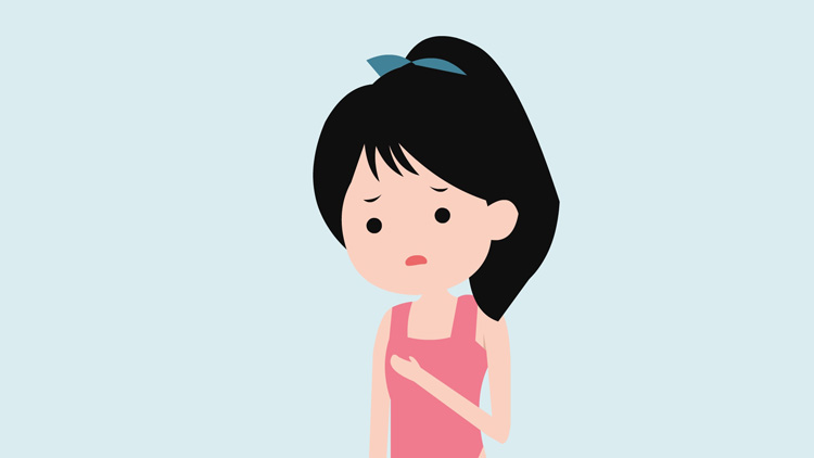 女生胸部突然疼痛是什么原因